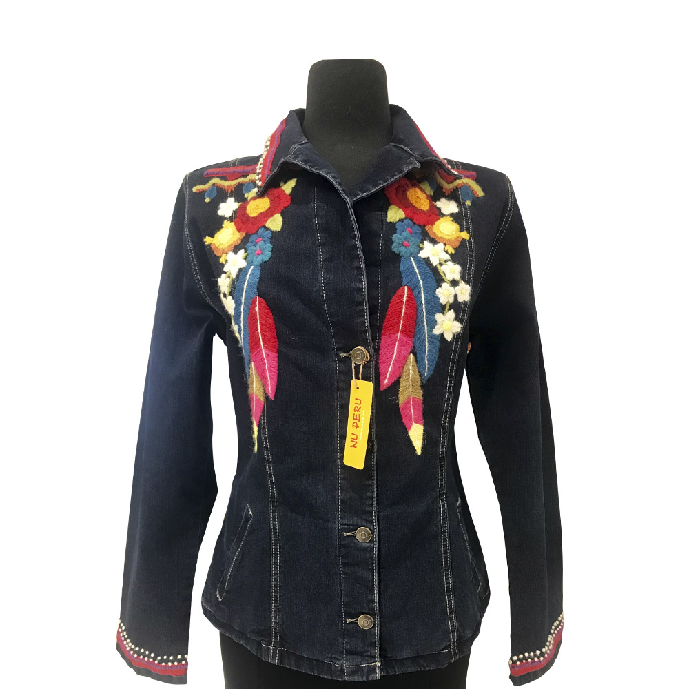 Embroidered Cotton Jean Jackets Archives - Nu Peru